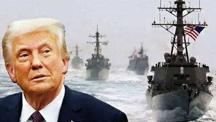 Trump: İran'a doğru yeni donanma yola &ccedil;ıktı