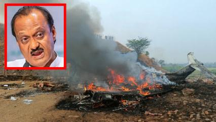 U&ccedil;ak kaza yaptı: Ajit Pawar &ouml;ld&uuml;