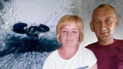 Ukrayna'da işgalden ka&ccedil;an sivil &ccedil;ifte İHA&rsquo;lı infaz: &Ouml;nce eşini, sonra onu vurdular!