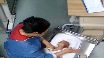 Bebeğe şiddet uygulayan hemşireye mahkemeden tokat gibi cevap