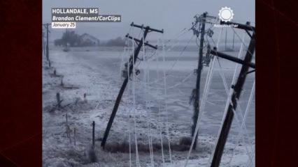 ABD'de elektrik hatları dondu: Binlerce kişi elektriksiz kaldı