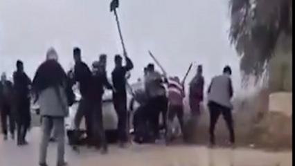 Arazi anlaşmazlığı sonrası meydan savaşı gibi kavga!