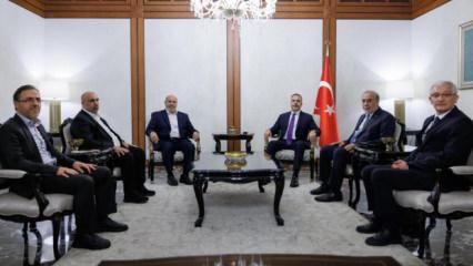 Bakan Fidan, Hamas heyetiyle g&ouml;r&uuml;şt&uuml;