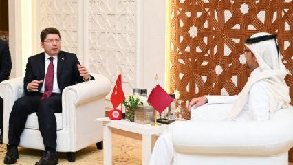 Bakan Tun&ccedil; Katar'da: T&uuml;rkiye'nin yargı tecr&uuml;besi d&uuml;nyaya &ouml;rnek oluyor