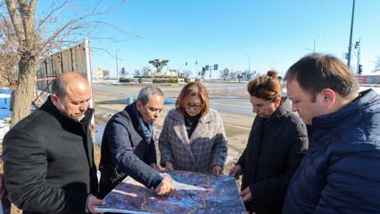 Başkan Şahin m&uuml;jdeyi verdi: Havalimanına ulaşım 6 dakikaya d&uuml;ş&uuml;yor