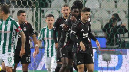 Beşiktaş - Konyaspor: Muhtemel 11'ler