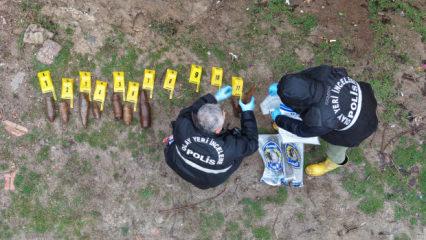 &Ccedil;ocuklar oynarken polisler fark etti! Bomba imha ekipleri b&ouml;lgeye &ccedil;ağırıldı