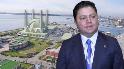 Kadık&ouml;y Belediye Başkanı K&ouml;sedağı'ndan sahil camisine itiraz!