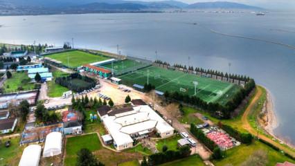 Denizin hemen dibinde: S&uuml;per Lig ekibinin altyapı tesisleri yenilendi