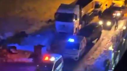 Diyarbakır'da lojmana d&uuml;zenlenen EYP'li saldırı kamerada