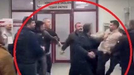 Diyarbakır'daki hastanenin acil servisinde bı&ccedil;aklı, tekmeli ve yumruklu kavga: 1 yaralı
