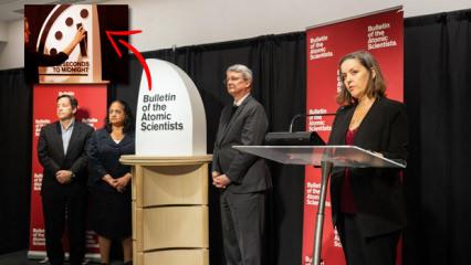 Kıyamet g&uuml;n&uuml; saati g&uuml;ncellendi! N&uuml;kleer felaket insanlığın sonunu getirecek