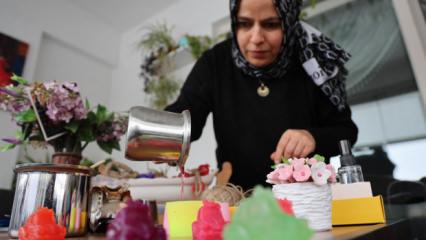 Ev hanımının azmi: 20 belge aldı ve 300 &ouml;ğrenciye usta oldu