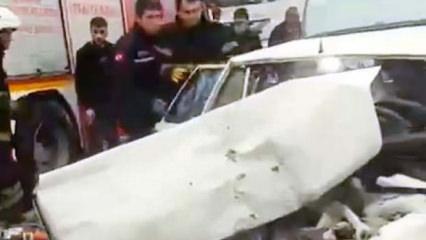 Gaziantep'te zincirleme kaza: &Ouml;l&uuml; ve yaralılar var
