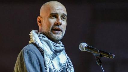 'Selam&uuml;naleyk&uuml;m' dedi! Sonra Gazze i&ccedil;in ses oldu: &Ccedil;ocukları...