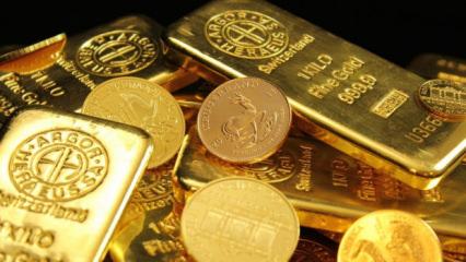 Hızlı y&uuml;kselen altın sert &ccedil;akıldı! G&ouml;r&uuml;lmemiş d&uuml;ş&uuml;ş: İşte son rakamlar