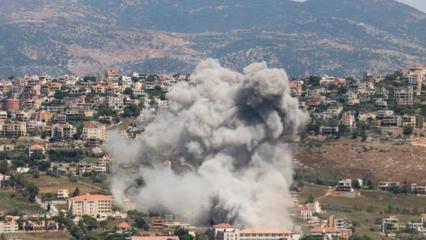 İsrail'den L&uuml;bnan'a İHA'lı saldırı! 