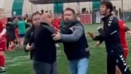 Kocaeli'de kadın futbolculara saldırdılar: 6 kırmızı kart &ccedil;ıktı