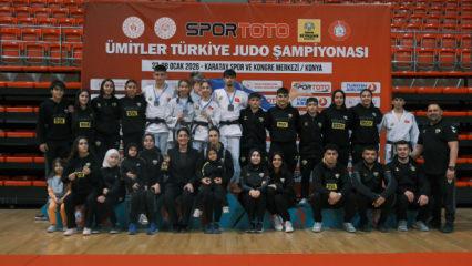 Konya B&uuml;y&uuml;kşehir, &Uuml;mitler Judo Takımı T&uuml;rkiye 2'ncisi oldu
