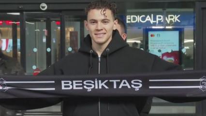 Kristan Asllani, Beşiktaş i&ccedil;in İstanbul'da