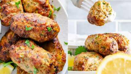 Mangal tadında tavuk k&ouml;fte tarifi