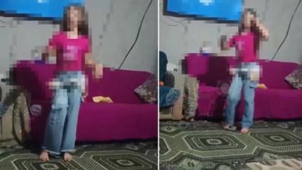 K&uuml;&ccedil;&uuml;k &ccedil;ocuğun canlı yayında istismarı g&uuml;ndemde! G&ouml;r&uuml;nt&uuml;ler şoke etti