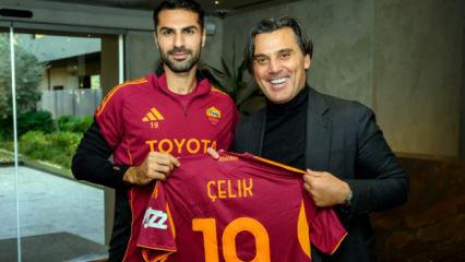 Roma'yı ziyaret eden Montella, Zeki &Ccedil;elik'le g&ouml;r&uuml;şt&uuml;