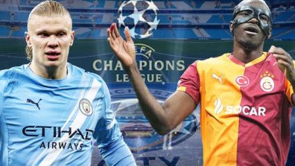 Devler Ligi'nde g&ouml;zler bu ma&ccedil;ın &uuml;zerinde! Manchester City-Galatasaray! Muhtemel 11'ler
