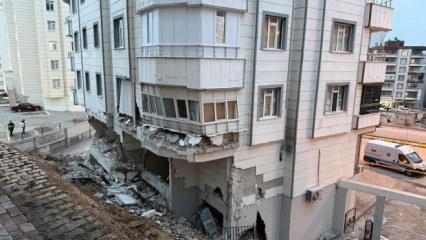 Şanlıurfa'da korku dolu gece! Bina boşaltıldı