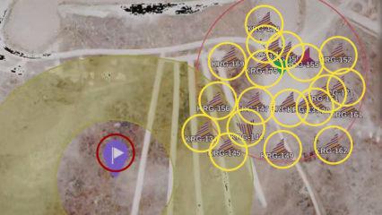 20 adet KARGU ger&ccedil;ek m&uuml;himmatla hedefi vurdu