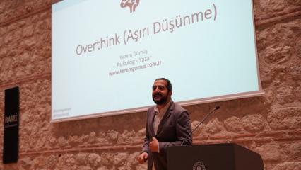 Aşırı d&uuml;ş&uuml;nme ile başa &ccedil;ıkma yolları Rami K&uuml;t&uuml;phanesi'nde konuşuldu