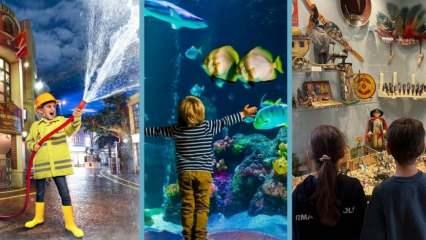 Unutulmaz hatıralar biriktirin: Ara tatilde &ccedil;ocuklarla İstanbul'da gezilecek yerler!