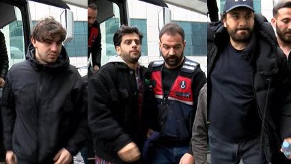 Uyuşturucu soruşturmasında g&ouml;zaltına alınan &uuml;nl&uuml;ler Adli Tıp'a b&ouml;yle sevk edildi!