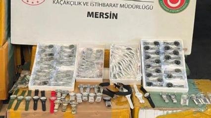 1,5 milyar lira değerinde 116 bin ka&ccedil;ak kol saati ele ge&ccedil;irildi