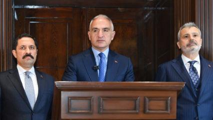 Bakan Ersoy Hatay&rsquo;dan duyurdu! Tarihin kara sayfası kapanıyor