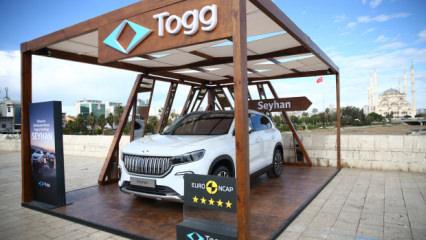 Pamuk tarlalarından ilham alındı: Togg'un yeni rengi de sergilendi