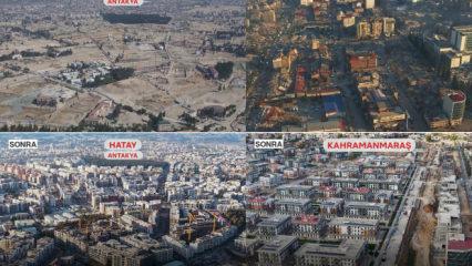 6 Şubat depremlerinin 3. yılında yıkılan şehirlerimiz b&ouml;yle ayağa kaldırıldı