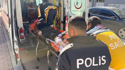 7 aylık hamile eşini tabancayla bacaklarından vurdu