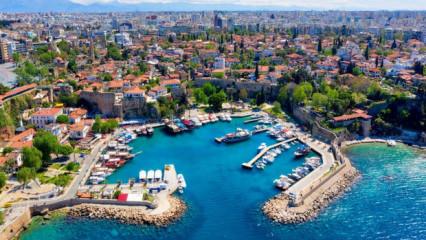 Antalya turizminde t&uuml;m zamanların 'ocak' rekoru