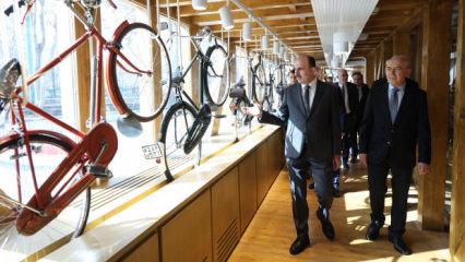 Avrupa Bisiklet Birliği Başkanı Casa, Başkan Altay&rsquo;ı ziyaret etti