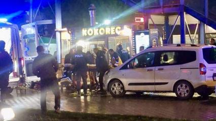 Kokore&ccedil; d&uuml;kkanına silahlı saldırı: 1 &ouml;l&uuml;, 2 ağır yaralı