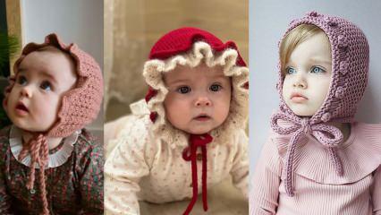 Bebeklere yapılacak en g&uuml;zel &ouml;rg&uuml; bere modelleri