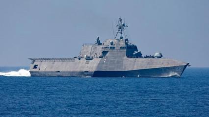 B&ouml;lgede sıcak saatler! İran gerilimi s&uuml;rerken ABD askeri gemisi rotasını değiştirdi