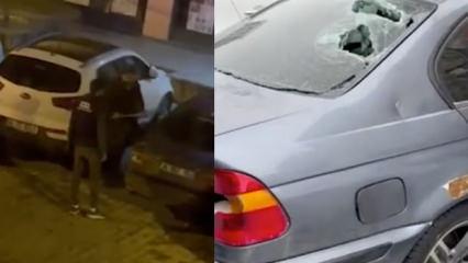 Mal paylaşımı krizinde &ouml;fke patlaması: Eşine kalmasın diye aracını par&ccedil;aladı