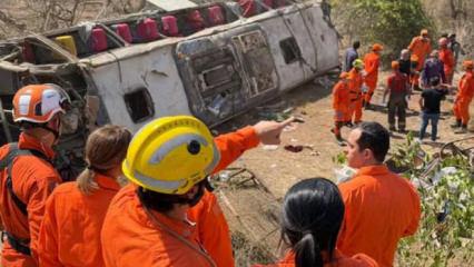 Brezilya'da katliam gizi kaza: 16 kişi hayatını kaybetti