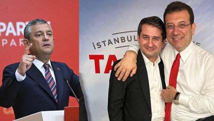 CHP y&ouml;netimine &lsquo;danışman&rsquo; sopası: İmamoğlu cephesinden &Ouml;zel&rsquo;e &lsquo;umut hakkı&rsquo; ayarı!