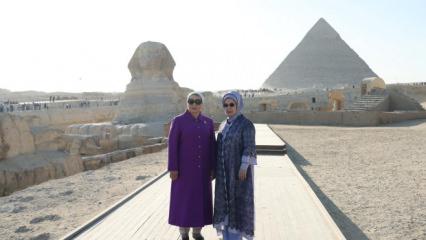 Emine Erdoğan'dan Mısır ziyaretine ilişkin paylaşım