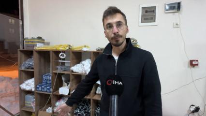 Hakkari'de g&ouml;kten gelen dehşet! Esnaf &ouml;l&uuml;mden d&ouml;nd&uuml;