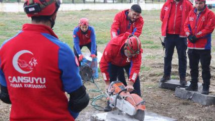Hatay&rsquo;da afet tatbikatı: CAK sahada