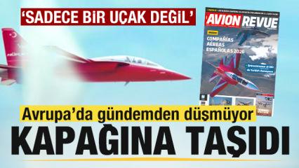 H&Uuml;RJET d&uuml;nyada yankı uyandırdı! Avion Revue kapağına taşıdı: Sadece bir u&ccedil;ak değil